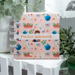 Pocket Notebook - Mochi Cat